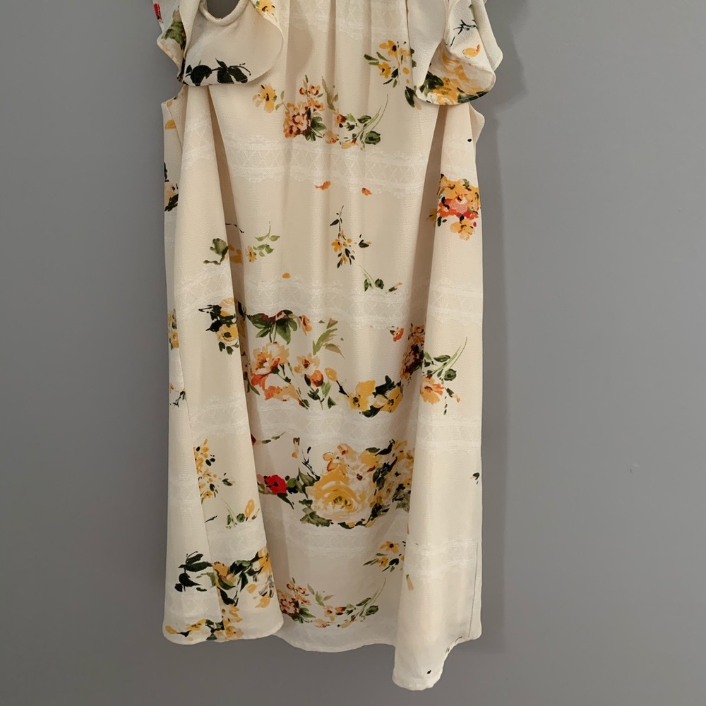 Off Shoulder Floral Summer Dress - Picture 4 of 4